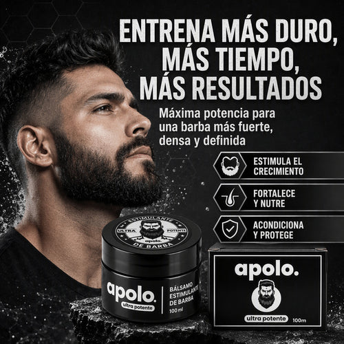 Apolo Bálsamo para cabello y barba