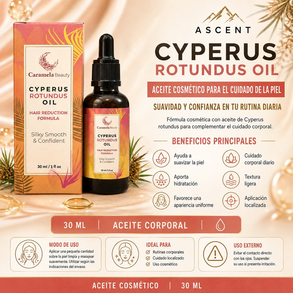 Cyperus Rotundus Oil Caramela Beauty, 30 ml