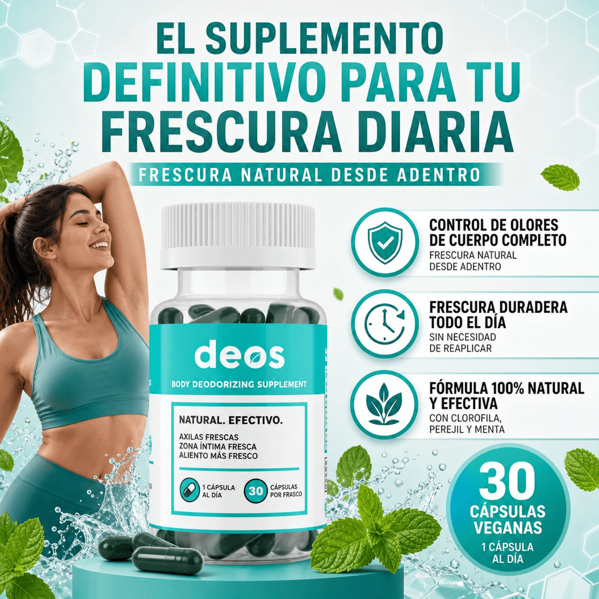 DEOS cápsulas veganas